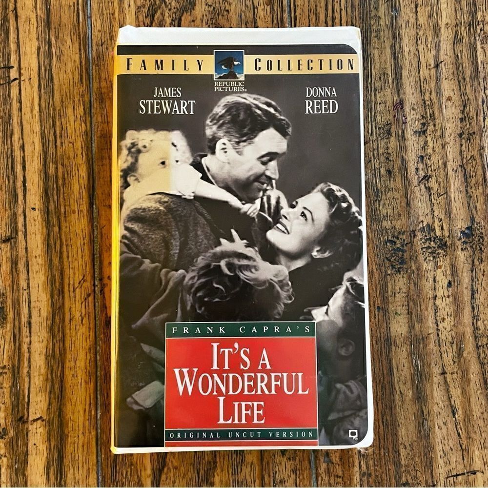 Vintage VHS Frank Capra It’s a Wonderful Life